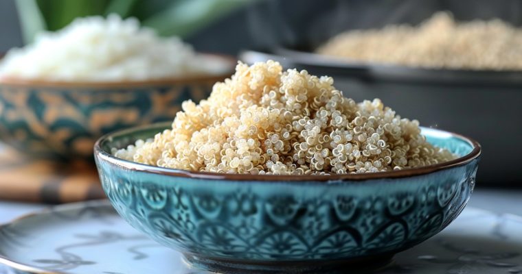 Quinoa vs. riz : quel est le meilleur choix pour votre santé ?